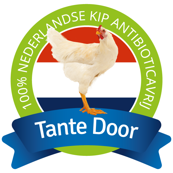 Logo Tante Door kip
